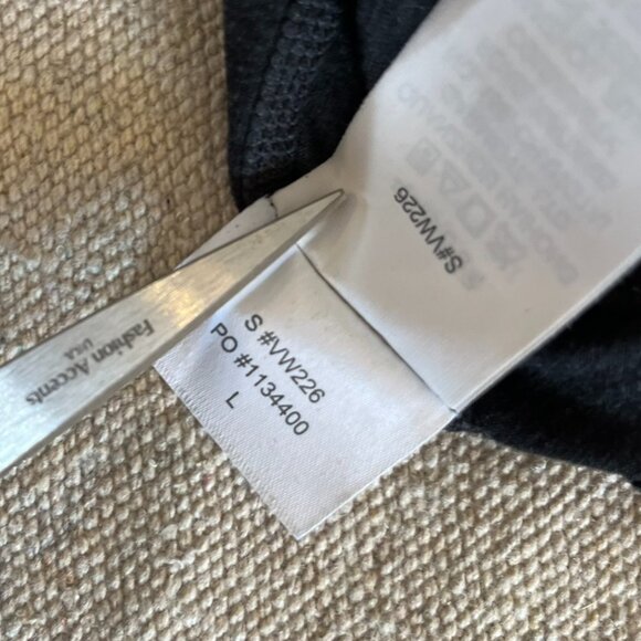 Vuori Woman's Black Heather DreamKnit Halo Essential Hoodie Sz Lr - Picture 10 of 12